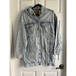 American Eagle Aerie Distressed Jean Jacket